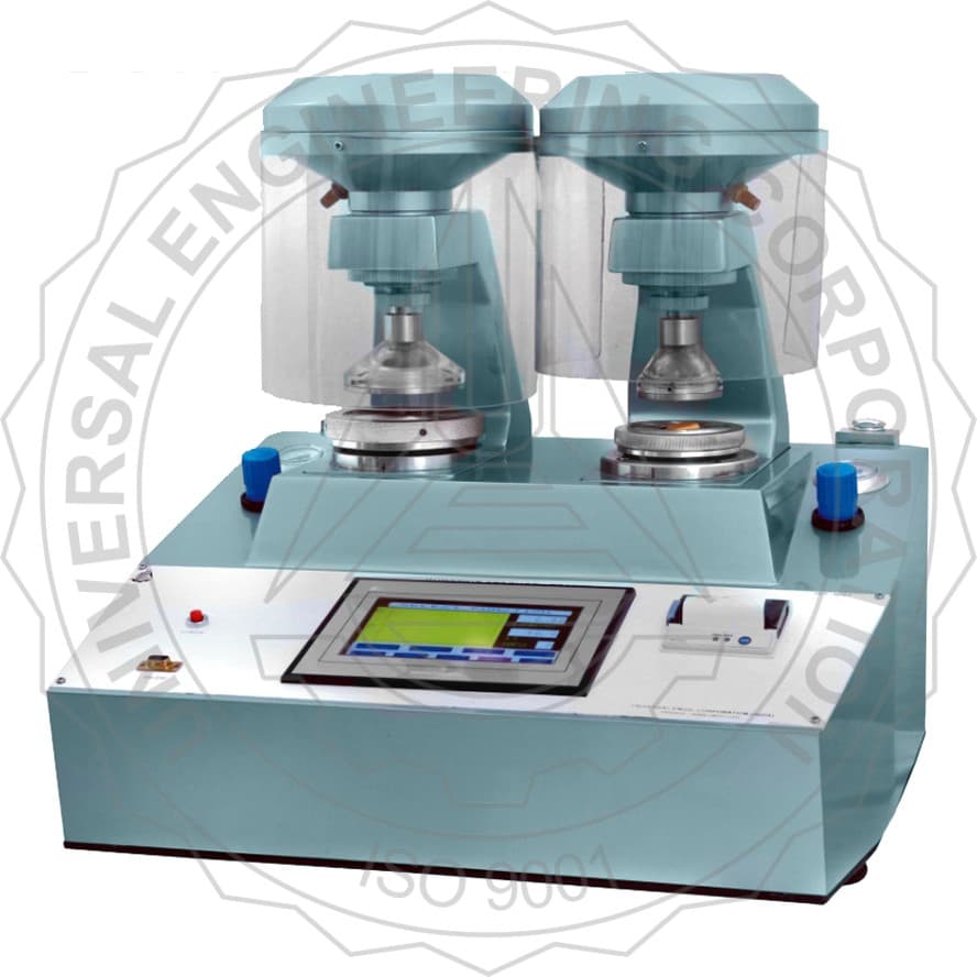 Bursting Strength Tester - Double Headed Pneumatic Clamping, Touch Screen Controlled for Paper, Paper Board & Solid Fibre Corrugated Board