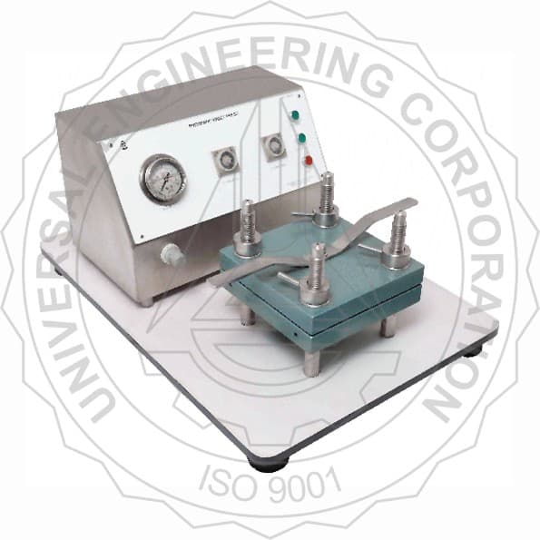 Lab Sheet Press With Timer Circular (Pneumatically Controlled)